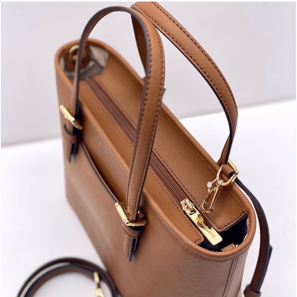 Michael Kors Jet Set Small Carryall Convertible Tote Crossbody - Picture 6 of 11